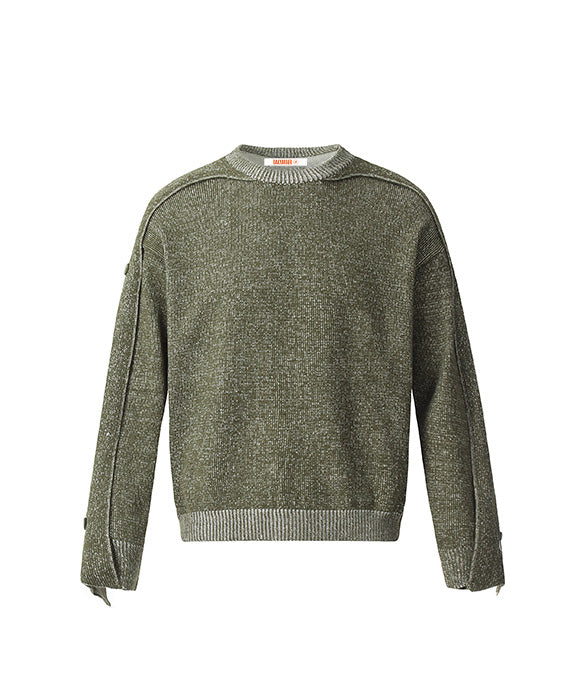 BAKYARDER Vintage Deconstructed Sweater