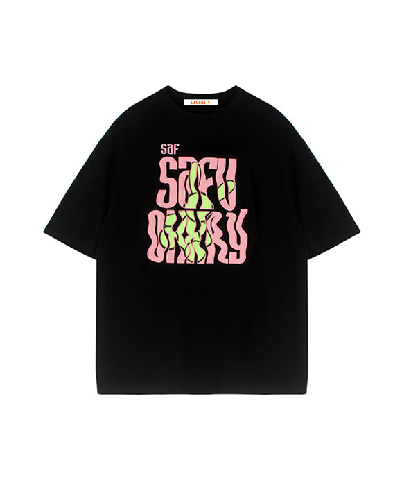 BAKYARDER Street-style Letter Print Tee