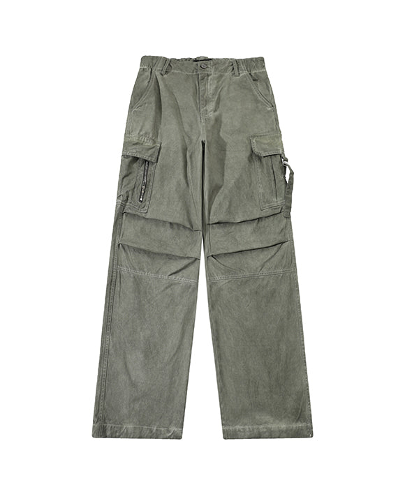 BAKYARDER Vintage Pleated Cargo Pants