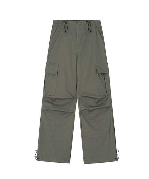 BAKYARDER Vintage Multi-Pocket Paratrooper Cargo Pants