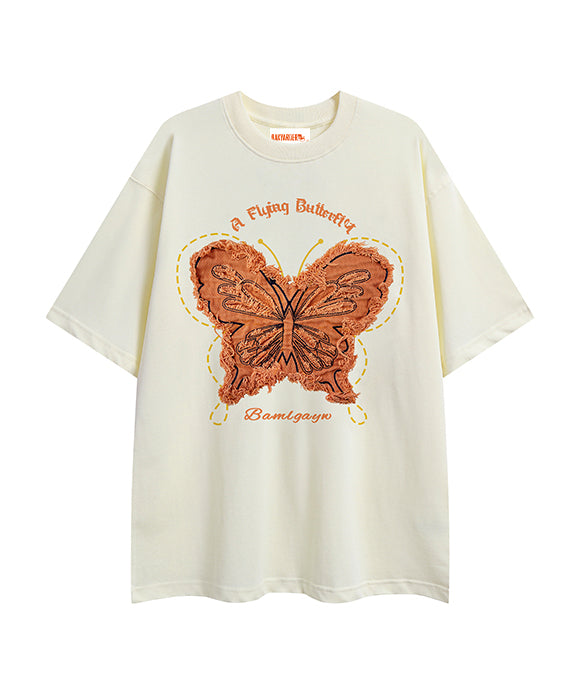 BAKYARDER 3D Butterfly Print Tee