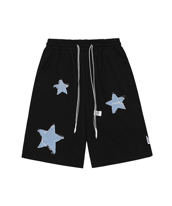 BAKYARDER Star Patch Shorts