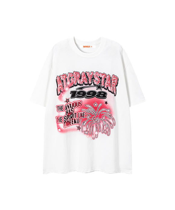 BAKYARDER Graffiti Alphabet Print Tee