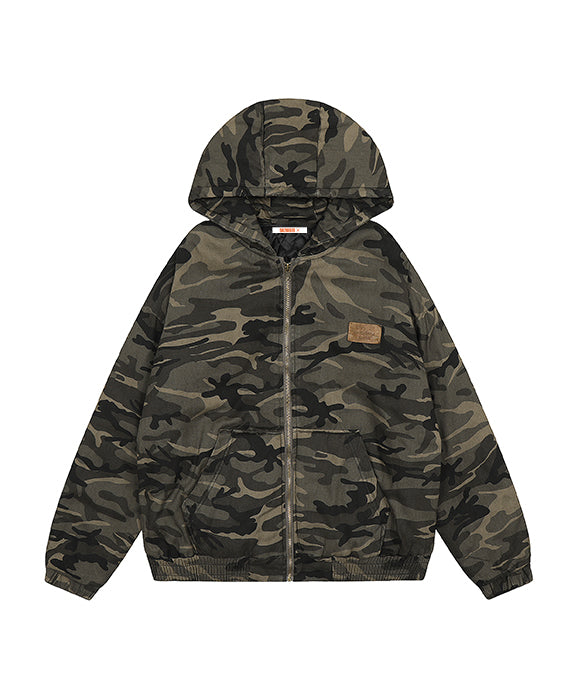 BAKYARDER Vintage Camouflage Jacket