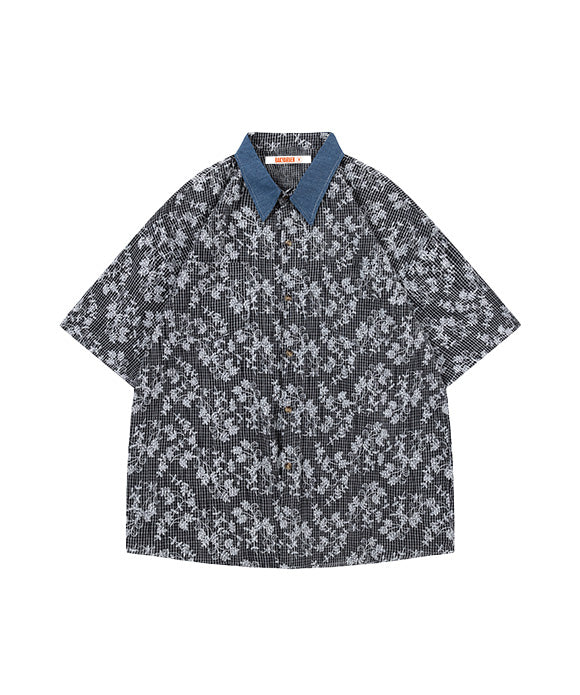 BAKYARDER Embossed Printed Shirt