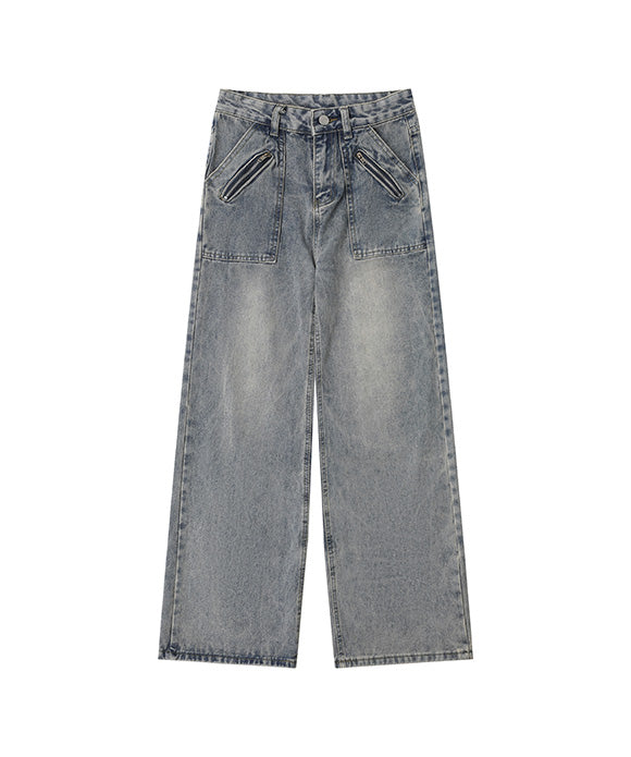 BAKYARDER High Street Stone Washed Jeans