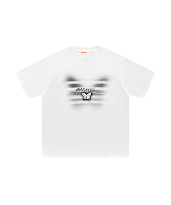 BAKYARDER Tie-dye Butterfly Tee