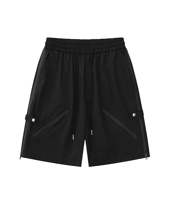 BAKYARDER Vintage Functional Style Cargo Shorts