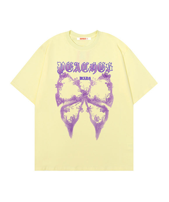 BAKYARDER Butterfly Print Tee