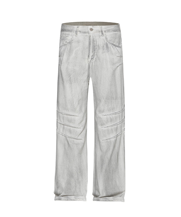 BAKYARDER Vintage Distressed Washed Jeans