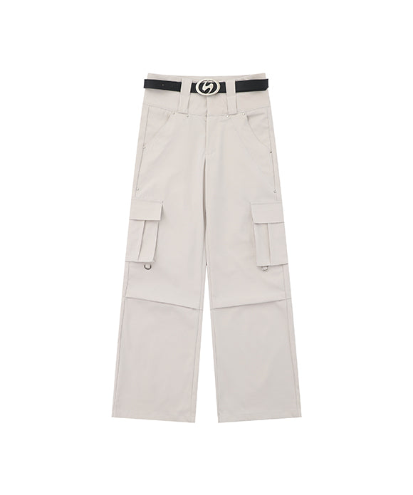 BAKYARDER Retro Dual-Waist Cargo Pants