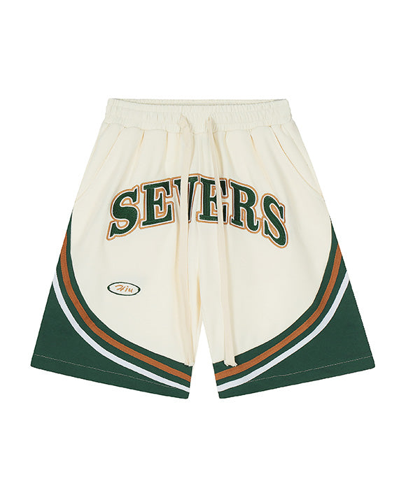 BAKYARDER  Embroidered Basketball Shorts