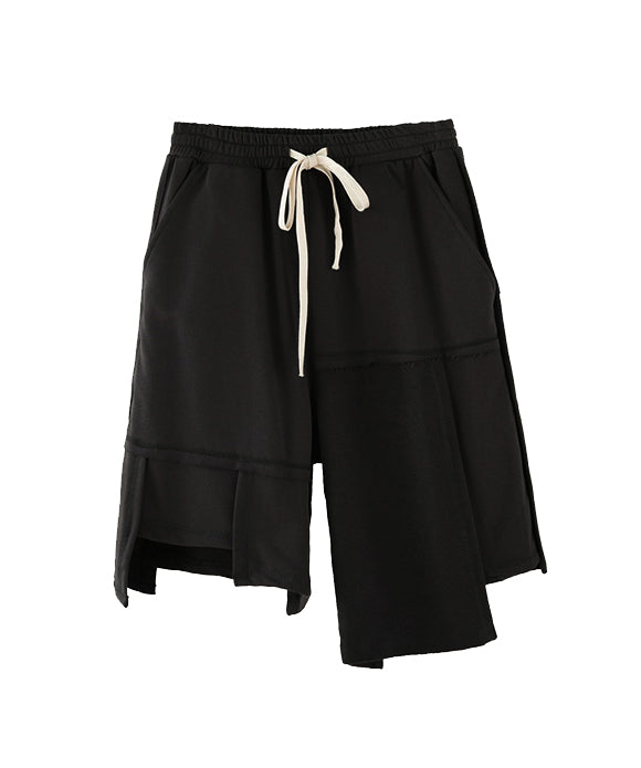 BAKYARDER Asymmetrical Shorts