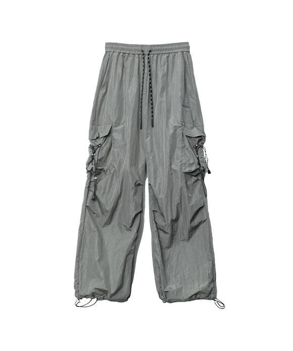 BAKYARDER Loose Techwear Drawstring Pants