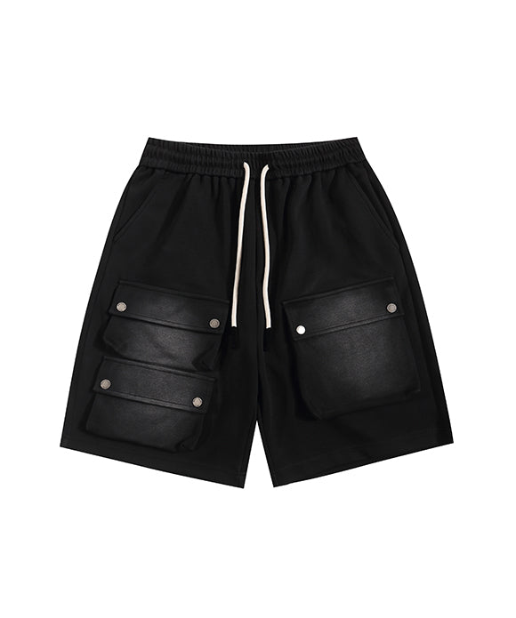 BAKYARDER Gradient Utility Shorts