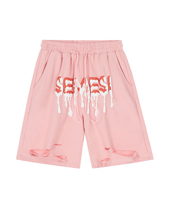 BAKYARDER Summer High-End Three-Quarter Shorts