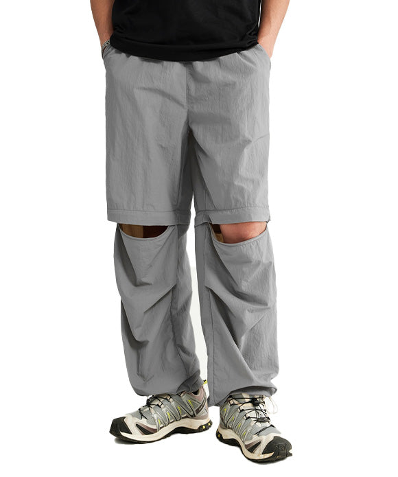 BAKYARDER Waterproof Detachable Wide-Leg Work Pants