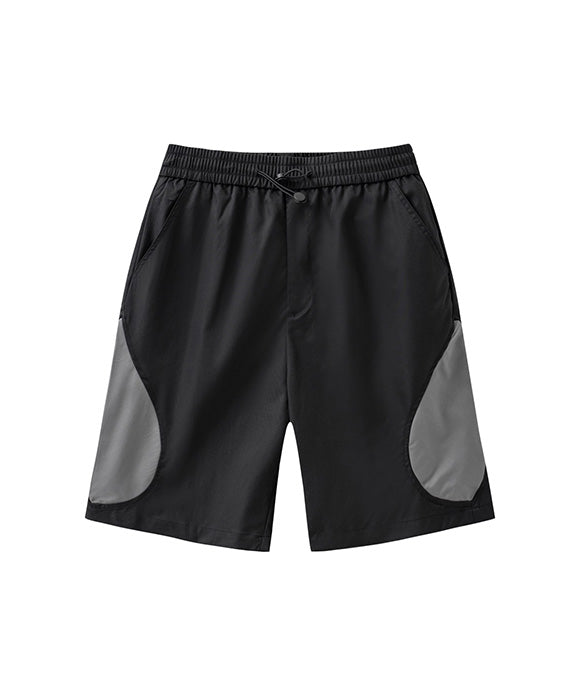 BAKYARDER Color Block Functional Shorts