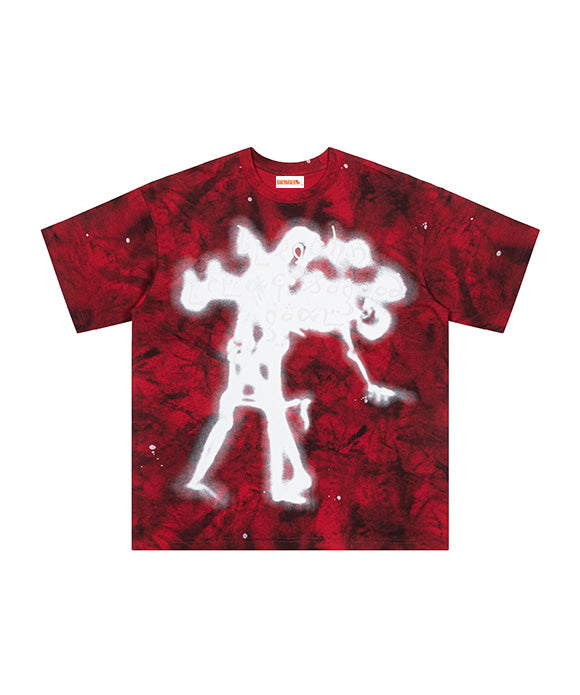 BAKYARDER Abstract Print Tee