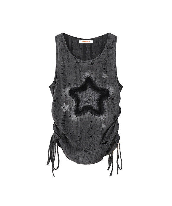 BAKYARDER Women's Star Drawstring Vest