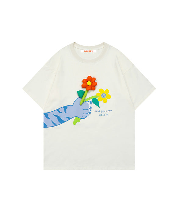 BAKYARDER Creative Fun Print Tee