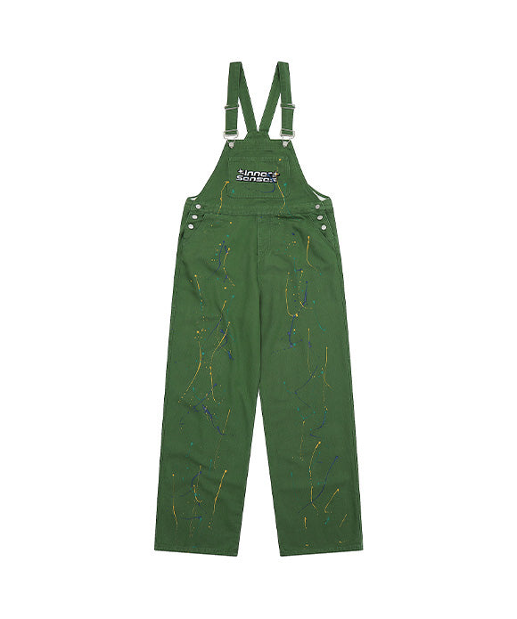 BAKYARDER Vintage Inkjet Overall Pants