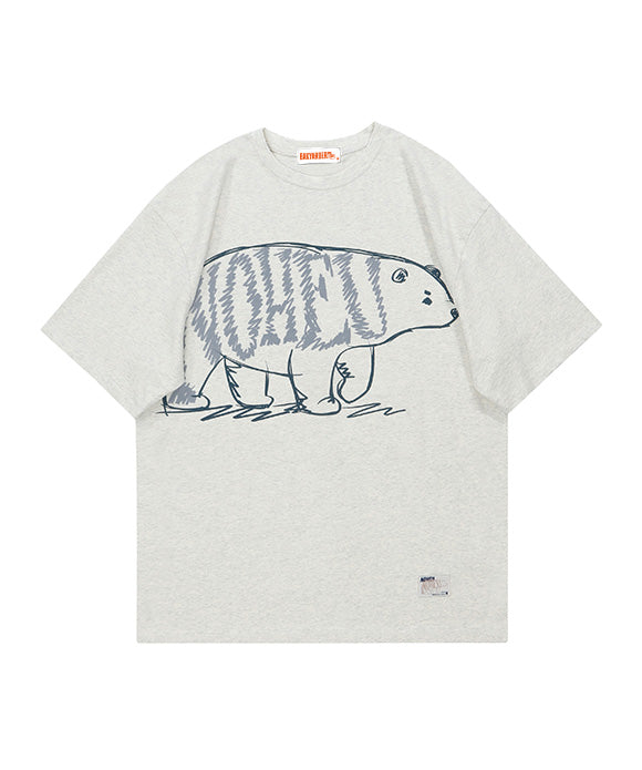 BAKYARDER Teddy Bear Printed Tee