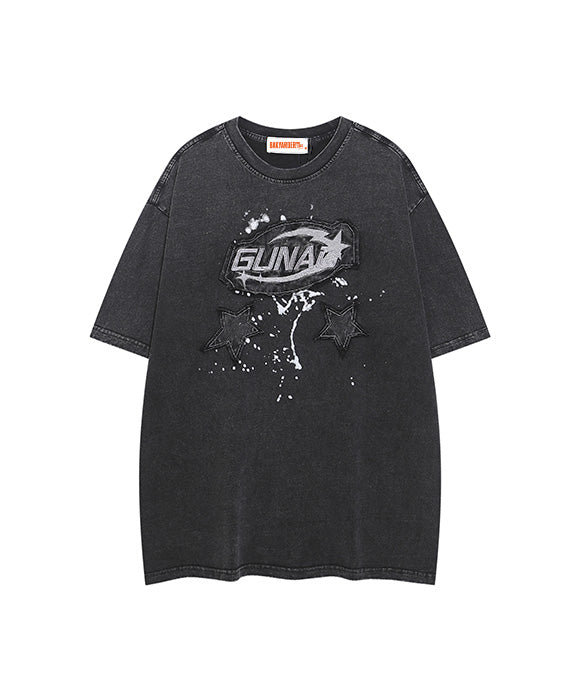 BAKYARDER Vintage Patchwork Star Tee