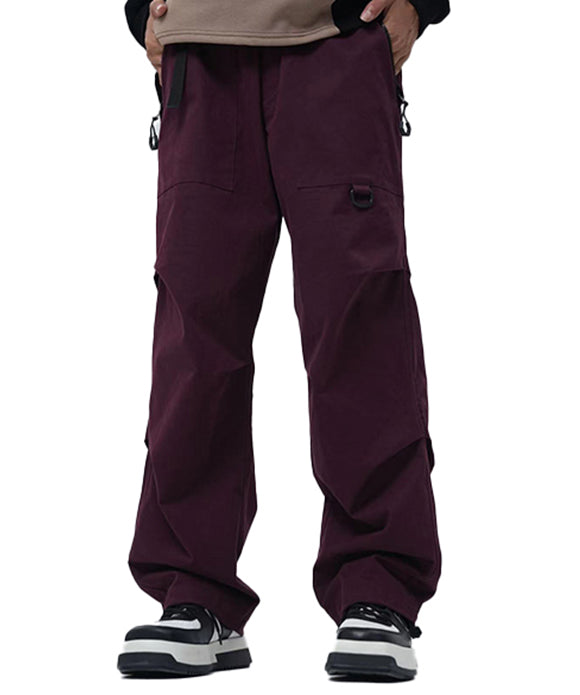 BAKYARDER Solid Wrinkle-Resistant Pants