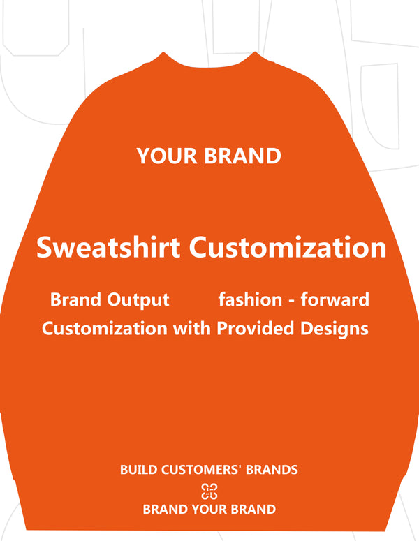 BAKYARDER Custom Sweatshirt with Logo for Small Batch Company or Team Uniforms