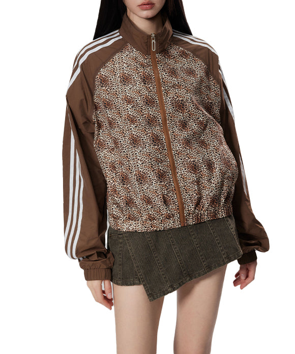 BAKYARDER Vintage Leopard Print Jacket