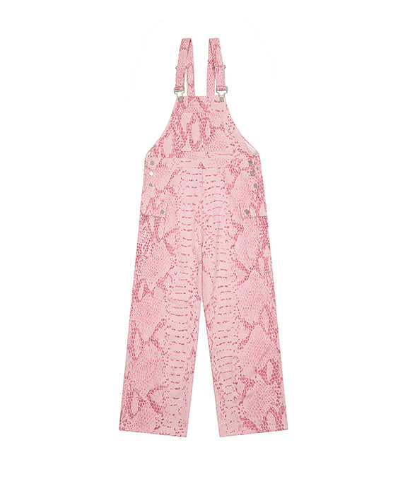 BAKYARDER Vintage Pink Overall Pants