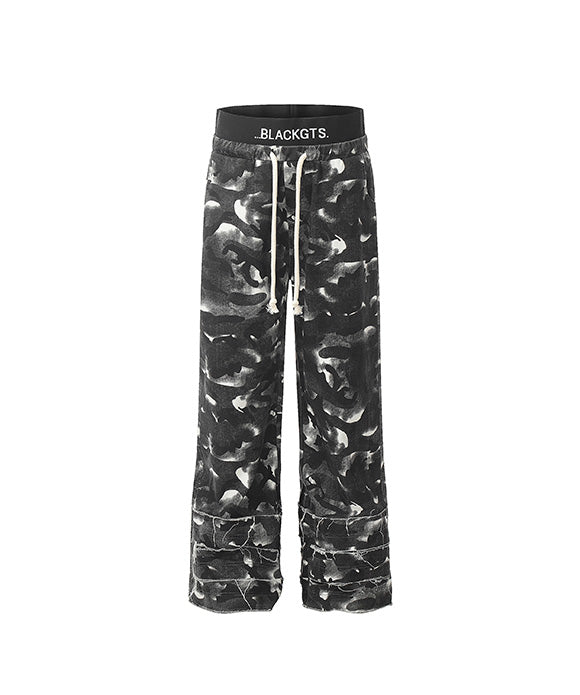 BAKYARDER Vintage Camo Dual Waistband Pants