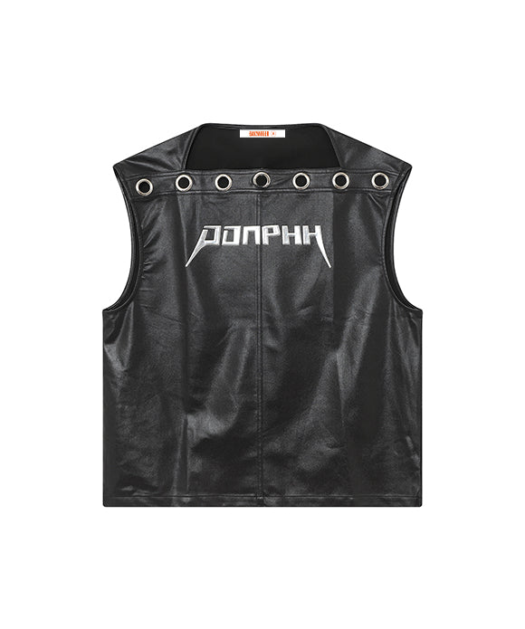 BAKYARDER Metal Ring Buckle Vest