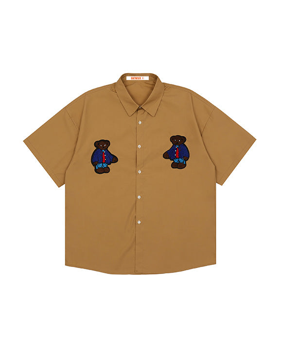 BAKYARDER Vintage Fun Bear Shirt