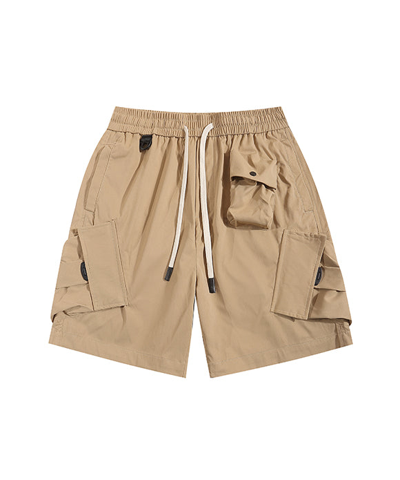 BAKYARDER Multi-pocket Utility Shorts