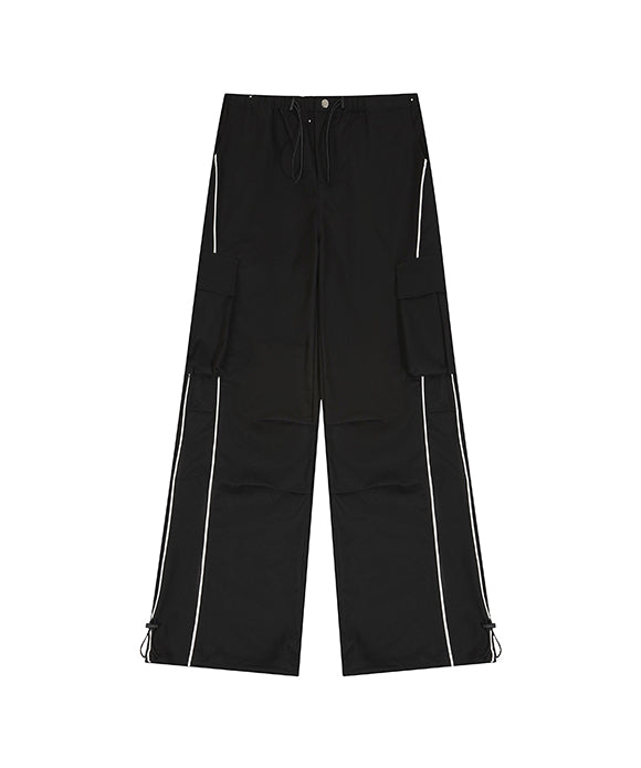 BAKYARDER Casual Drawstring Cargo Pants