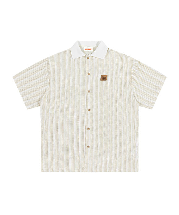 BAKYARDER Vertical Stripe Shirt