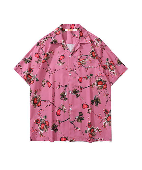 BAKYARDER Plum Blossom Fragment Shirt