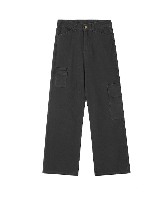 BAKYARDER Vintage Street-style Utility Pants