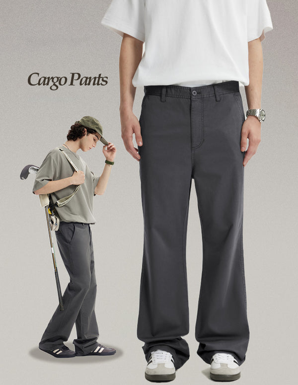 BAKYARDER Vintage Flared Casual Pants