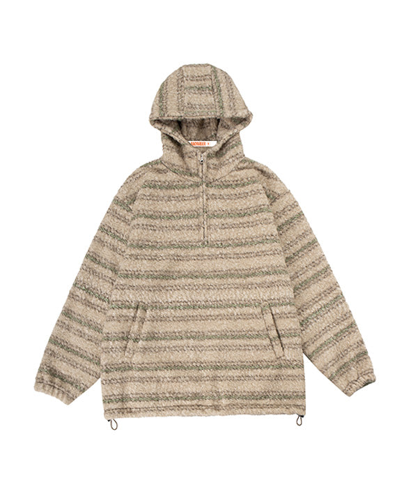 BAKYARDER Vintage Striped Sweater Hoodie