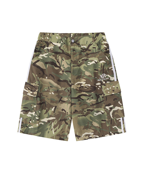 BAKYARDER Vintage Camouflage Shorts