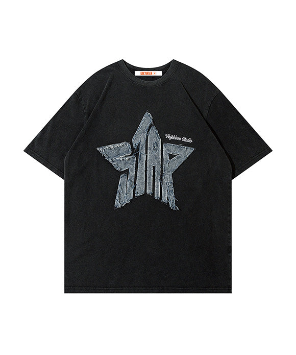 BAKYARDER Patchwork Star Tee