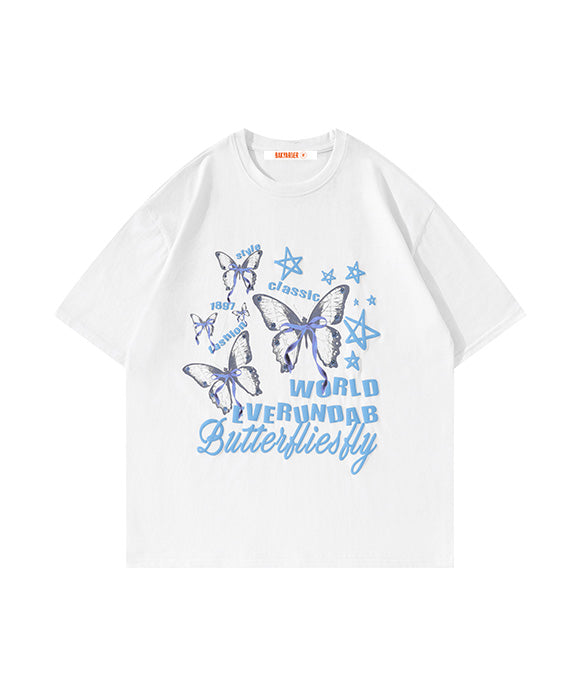 BAKYARDER Vintage Star Butterfly Tee