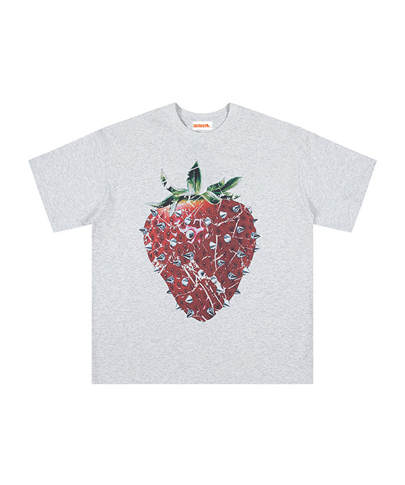 BAKYARDER 3D Strawberry Print Tee