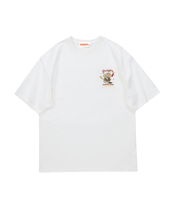 BAKYARDER Hamburger Print Tee