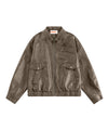 BAKYARDER Vintage Leather Jacket