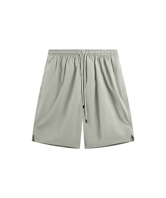 BAKYARDER Solid Color Sports Shorts