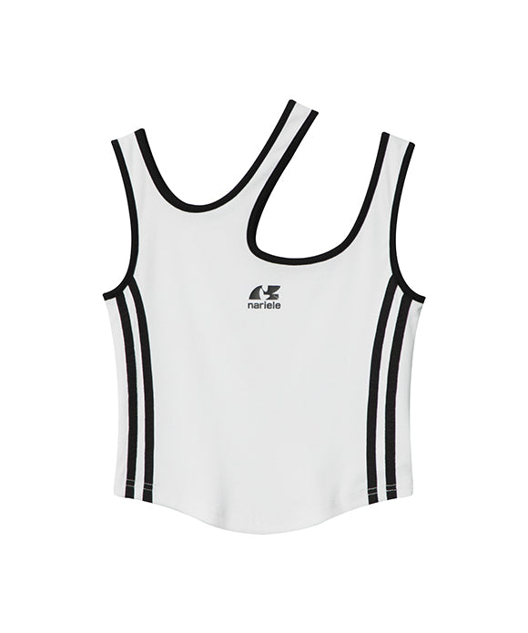 BAKYARDER Asymmetrical Strap Women's Tank Top